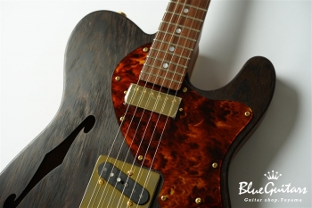 PFTE #021 Tagayasan / Figured Mahogany 2P / Pau Ferro FB - Natural/Oil