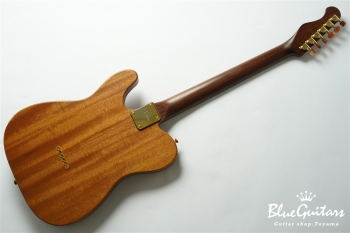 PFTE #021 Tagayasan / Figured Mahogany 2P / Pau Ferro FB - Natural/Oil