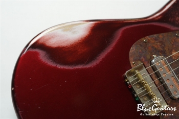 IRIS #104 - Black Cherry Metallic over Copper Red 