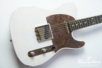 Model T. #078 Light Aged - White Blonde with Copper Red