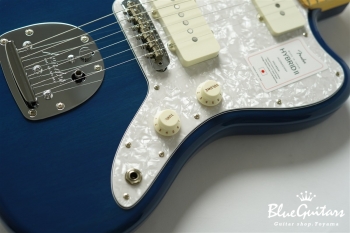 2021 Collection Made in Japan Hybrid II Jazzmaster - Indigo Trans