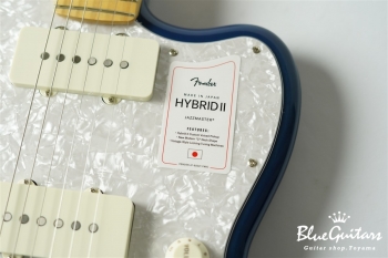 2021 Collection Made in Japan Hybrid II Jazzmaster - Indigo Trans