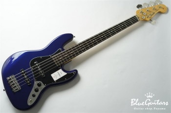 2021 Collection Made In Japan Hybrid II Jazz Bass V - Azurite Metallic
