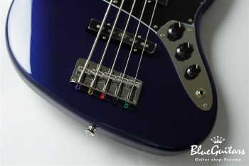 2021 Collection Made In Japan Hybrid II Jazz Bass V - Azurite Metallic