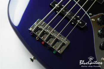 2021 Collection Made In Japan Hybrid II Jazz Bass V - Azurite Metallic