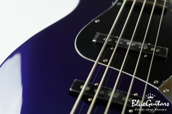 2021 Collection Made In Japan Hybrid II Jazz Bass V - Azurite Metallic