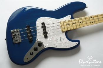 2021 Collection Made In Japan Hybrid II Jazz Bass - Indigo Trans