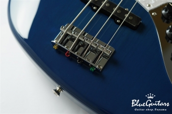 2021 Collection Made In Japan Hybrid II Jazz Bass - Indigo Trans