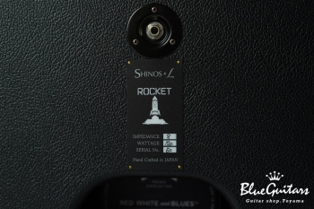 ROCKET 【SHINOS & L】 EXTENSION SPEAKER 112 OVAL BACK - Black
