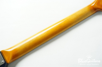 IRIS #120 - Dark Lake Placid Blue Metallic over Copper Red