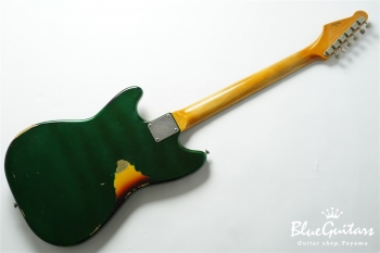 IRIS #116 - Metallic Green over 3Tone Sunburst