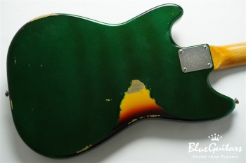 IRIS #116 - Metallic Green over 3Tone Sunburst