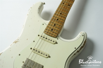 XSC-2 - Olympic White/Heavy Aged/Alder/Roasted Flame Maple Neck