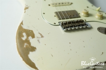 XSC-2 - Olympic White/Heavy Aged/Alder/Roasted Flame Maple Neck