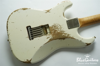 XSC-2 - Olympic White/Heavy Aged/Alder/Roasted Flame Maple Neck