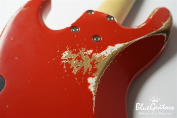 XJ-1T 5st Fiesta Red (Lacquer) Heavy Aged/Alder/R #2386