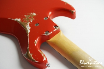 XJ-1T 5st Fiesta Red (Lacquer) Heavy Aged/Alder/R #2386