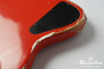 XJ-1T 5st Fiesta Red (Lacquer) Heavy Aged/Alder/R #2386