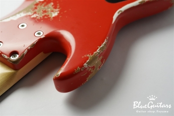 XJ-1T 5st Fiesta Red (Lacquer) Heavy Aged/Alder/R #2386