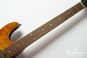 HI STA CUSTOM 648 Quilted Maple/Mahogany - Amber Burst