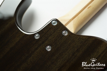 BORDER CUSTOM 666 Quilted Maple Top Mahogany Back - Trans Black