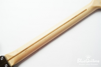 BORDER CUSTOM 666 Quilted Maple Top Mahogany Back - Trans Black