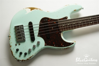 XJ-1T 5st Sonic Blue (Lacquer) Heavy Aged/Alder/R/MH #2379
