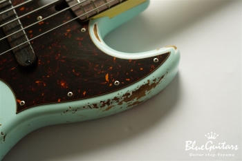 XJ-1T 5st Sonic Blue (Lacquer) Heavy Aged/Alder/R/MH #2379