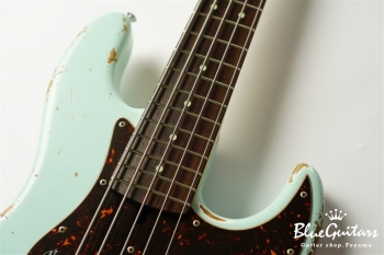 XJ-1T 5st Sonic Blue (Lacquer) Heavy Aged/Alder/R/MH #2379