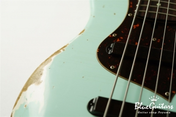 XJ-1T 5st Sonic Blue (Lacquer) Heavy Aged/Alder/R/MH #2379