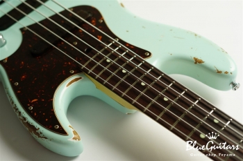 XJ-1T 5st Sonic Blue (Lacquer) Heavy Aged/Alder/R/MH #2379