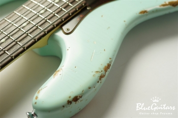 XJ-1T 5st Sonic Blue (Lacquer) Heavy Aged/Alder/R/MH #2379