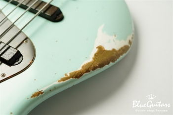 XJ-1T 5st Sonic Blue (Lacquer) Heavy Aged/Alder/R/MH #2379