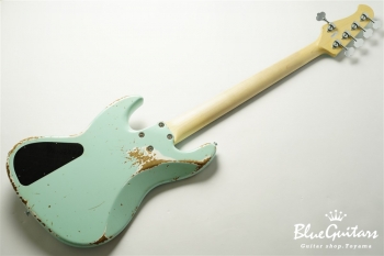 XJ-1T 5st Sonic Blue (Lacquer) Heavy Aged/Alder/R/MH #2379