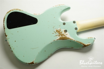 XJ-1T 5st Sonic Blue (Lacquer) Heavy Aged/Alder/R/MH #2379