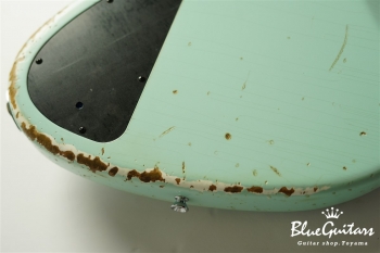 XJ-1T 5st Sonic Blue (Lacquer) Heavy Aged/Alder/R/MH #2379