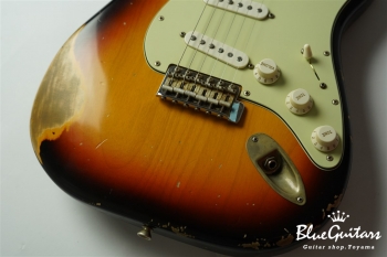 XSC-1 - 3Tone Burst / Heavy Aged / Alder / Rose #2207