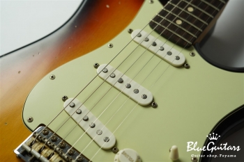 XSC-1 - 3Tone Burst / Heavy Aged / Alder / Rose #2207