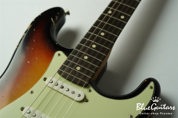 XSC-1 - 3Tone Burst / Heavy Aged / Alder / Rose #2207