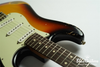 XSC-1 - 3Tone Burst / Heavy Aged / Alder / Rose #2207