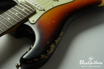 XSC-1 - 3Tone Burst / Heavy Aged / Alder / Rose #2207