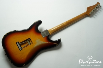 XSC-1 - 3Tone Burst / Heavy Aged / Alder / Rose #2207