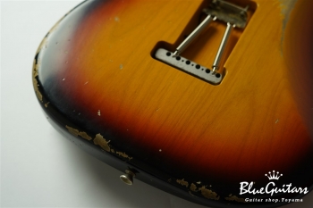 XSC-1 - 3Tone Burst / Heavy Aged / Alder / Rose #2207