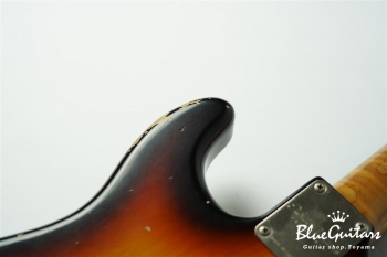 XSC-1 - 3Tone Burst / Heavy Aged / Alder / Rose #2207