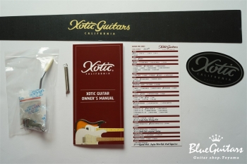 XSC-1 - 3Tone Burst / Heavy Aged / Alder / Rose #2207