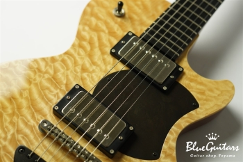 Grain – Quilted Maple TOP/Ebony FB - Natural
