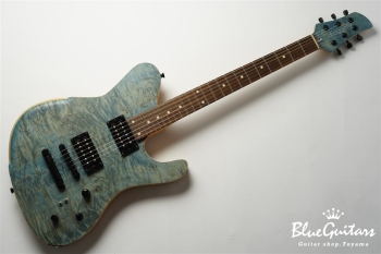BORDER CUSTOM 666 Figured Chestnut - Half Matte Trans Blue