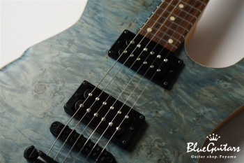 BORDER CUSTOM 666 Figured Chestnut - Half Matte Trans Blue