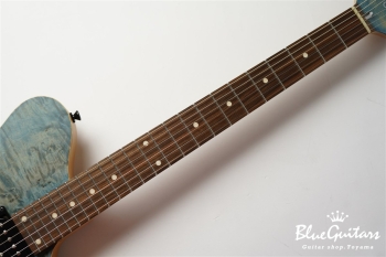 BORDER CUSTOM 666 Figured Chestnut - Half Matte Trans Blue