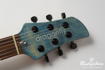 BORDER CUSTOM 666 Figured Chestnut - Half Matte Trans Blue